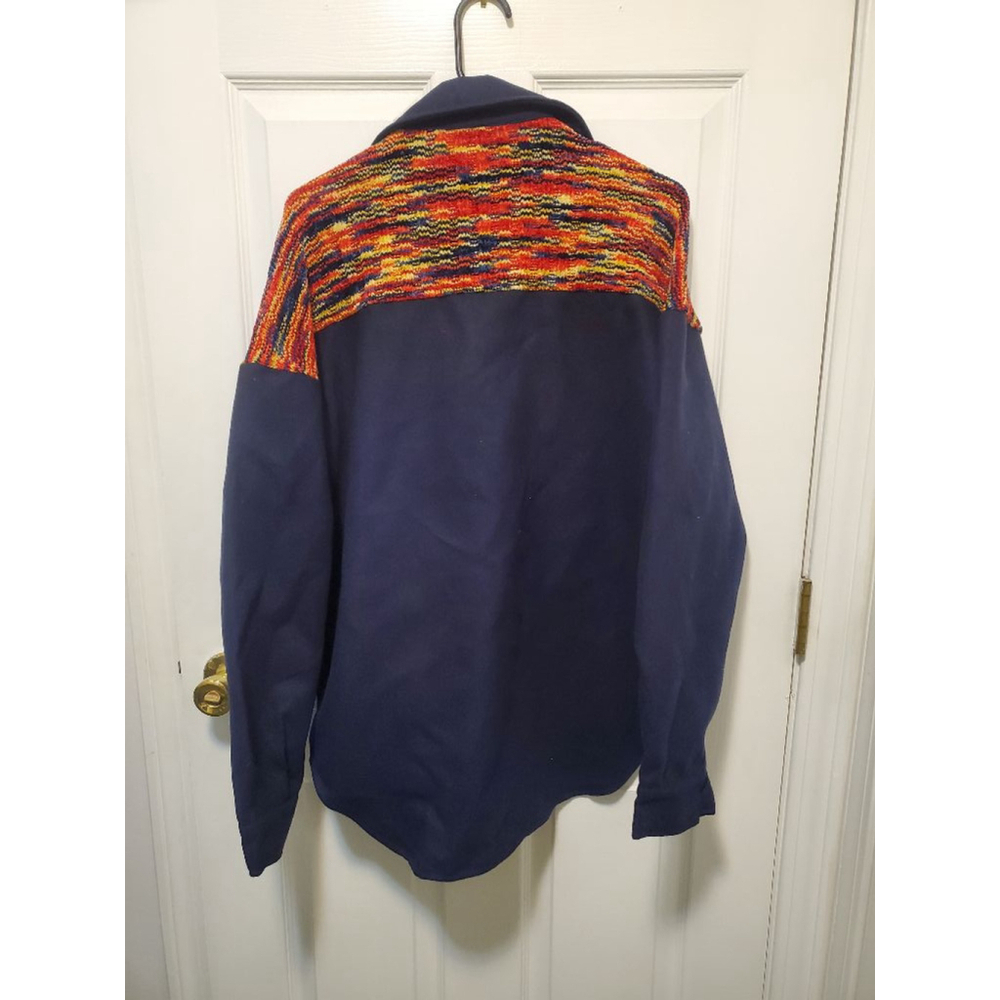 Women's Davi & Dani Shirt, Size S, Blue & Red - Picture 3 of 7